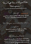 Le Salon Des Gourmets menu