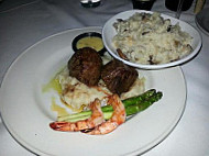 Delmonico's Steakhouse food