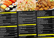 Noodle And Sushi Paradise menu