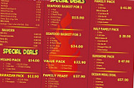 Maya's Fish And Chips menu