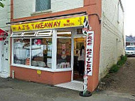 A.j,s Takeaway outside