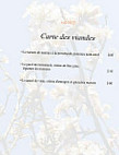 Des Amandiers menu