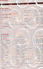 La Fabrique menu