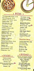 California Pizza Kitchen menu