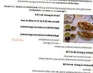 Le Jasmin menu