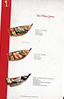 Kabuki Sushi menu