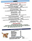 The King And Proud Roadhouse menu