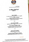 Le Sud menu