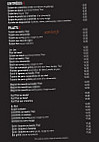 Le Bistrot Thai menu