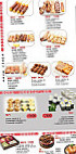 Sushi King menu