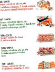 Sushi Time menu