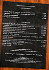 Estaminet La Charrue menu