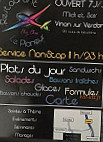 Le Planeur menu