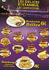 Les Délices D'istanbul menu