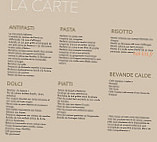 Villa Leonard menu