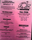 Flamingo Grill menu