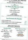 Auberge Du Pont D'arc menu