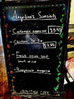 Angelina's European Cafe menu