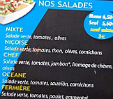 La Casa menu