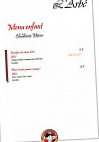 L'arbé menu