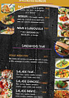 Le Saphir Thai Express menu