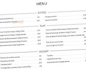 Laborde menu