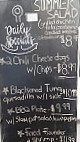 Wanchese Marina Landing Grill menu