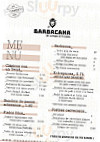 Barbacana menu