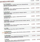 Le Kiosque à Pizzas menu