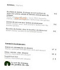 Le Jardin Des Ifs menu