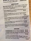 Black Bull Bbq Grill menu