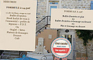 Chez cocotte menu