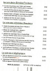 L' Ormeau menu