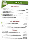 Bellier menu