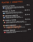 El Chivito menu