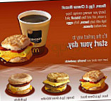 Mcdonald's menu