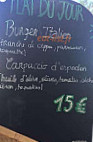 Qg Plage menu