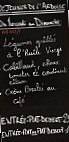 L'ardoise menu