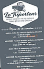 Le Triporteur menu