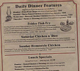 Cracker Barrel Old Country Store menu