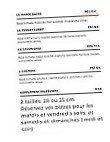 Le Relais De La Dronne 2ème Génération menu