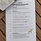 Kerzenstüble menu