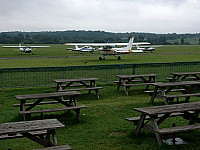 Cafe At Redhill Aerodrome inside