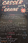 Le Saint Germain menu