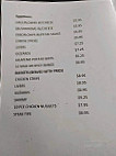 Kj's Cafe menu