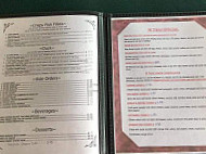 M Thai menu