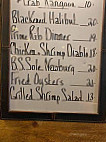 End Zone Sports Pub menu