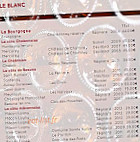 La Fabrique menu