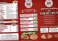 Harput Pizza Doener menu