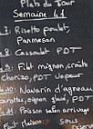 Le Chiic menu